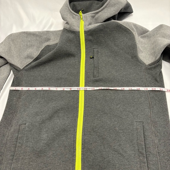 Lululemon Men’s Large Grey Full Zip Sweatshirt Hoodie Scuba - Picture 5 of 7